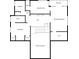 Detailed floor plan showcasing the layout of the upper level, including the primary bedroom and balcony at 703 Cumberland Ne Cir, Atlanta, GA 30306