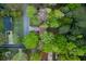 Aerial view of a house surrounded by lush greenery at 2617 Peggy Sue Ln, Morrow, GA 30260
