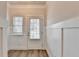 Charming entryway features custom trim work at 1431 Winding Ridge Trl, Buford, GA 30548