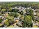 Scenic aerial shot featuring property's proximity to surrounding neighborhood, streets, and wooded areas at 200 Heaton Park Dr, Decatur, GA 30030
