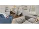 Comfortable living area with hardwood floors, white trim and furniture, and lots of light at 200 Heaton Park Dr, Decatur, GA 30030