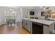 Beautiful kitchen with stone countertops, stainless steel appliances, and modern cabinetry at 331 Parkview Manor Dr, Tucker, GA 30084