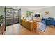 Inviting living room features hardwood floors, cozy seating, and French doors at 1380 Chalmette Ne Dr # 3, Atlanta, GA 30306