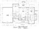 Detailed first floor plan showcasing the layout with kitchen, Gathering room, owner's suite, and a three-car garage at 278 Sardis Cir, Canton, GA 30114