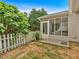 Screened-in porch and a fenced yard, creating a private outdoor retreat at 57 Craig Meadows Ln, Douglasville, GA 30134
