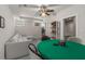 The living room is a space for relaxation, featuring an entertainment table and comfortable seating for guests or Gathering at 111 Brighton Blvd, Woodstock, GA 30188