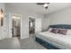 Spacious bedroom with ensuite bathroom and views to the living area at 111 Brighton Blvd, Woodstock, GA 30188