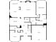 Detailed floor plan showcasing layout of living spaces, kitchen, bedrooms, bathrooms, and garage at 5241 Marston Rd, Atlanta, GA 30360