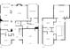 Detailed floor plan of the house layout showing the location of the bedrooms, kitchen, and living room at 5241 Marston Rd, Atlanta, GA 30360