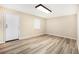 The living room has vinyl floors and a door that leads outside at 5286 Westhill Dr, Norcross, GA 30071
