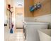Functional laundry area with modern appliances, shelving and storage, offering convenience and organization at 3907 Fellowship Dr, Buford, GA 30519