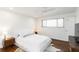 Bright bedroom with hardwood floors, ceiling fan, and a large window for natural light at 3046 Briarcliff Ne Rd # 7, Atlanta, GA 30329