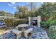 Outdoor patio features a built-in grill, dining table and ample seating at 3046 Briarcliff Ne Rd # 7, Atlanta, GA 30329
