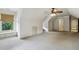 Large attic area with dormers, carpeting, a window seat, and a ceiling fan at 9075 Preston Ln, Suwanee, GA 30024