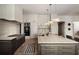 Spacious kitchen with a large island, sleek appliances, and stylish modern finishes at 1016 Wildwood Ne Rd, Atlanta, GA 30306