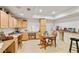 Spacious bonus room with storage cabinets and a crafting area at 1010 Lake Shore Overlook, Alpharetta, GA 30005