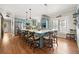 Spacious kitchen featuring a large center island with seating, stainless steel appliances, and custom cabinetry at 2964 Anderson Se Cir, Smyrna, GA 30080