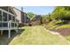 Spacious and well-manicured backyard with a gentle slope at 622 Rocky Creek Pt, Woodstock, GA 30188