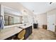 Bathroom boasts tile flooring, lots of counter space, a soaking tub, and a glass shower at 622 Rocky Creek Pt, Woodstock, GA 30188