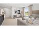 The upstairs loft features a comfy couch and scenic views from the window at 1636 Tide Mill Rd, Cumming, GA 30040
