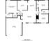 Detailed floor plan showcasing the layout of the home, including room dimensions and features at 6520 Emerald Pointe Cir, Atlanta, GA 30349