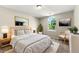 Cozy bedroom with natural light and a minimalist decor at 7194 Oakwood Cir, Rex, GA 30273