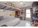 Unique bedroom design includes a lofted bunk and study space at 4247 Windward Ln, Norcross, GA 30093