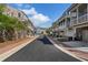 Picturesque street view showcasing charming townhomes with inviting curb appeal at 825 Maplewood Dr, Roswell, GA 30075