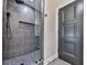 Modern bathroom with a glass-enclosed shower and stylish tile work at 120 Huntcliff Pt, Atlanta, GA 30350