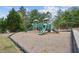 Community playground with slides and climbing structures in a secure, fenced area at 531 S Fortune Way, Dallas, GA 30157