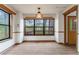 Bright dining room with large windows and views of the wooded area at 1150 Autumn Ridge Dr, Marietta, GA 30066