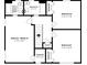 Second floor plan layout of the property at 1171 Bailing Dr, Lawrenceville, GA 30043