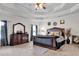 Spacious bedroom with a king bed, dresser, and tasteful decor, creating a serene retreat at 15 Granville Ln, Covington, GA 30016