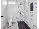 Modern bathroom featuring a tiled walk-in shower and black hexagonal tile at 515 Federal Se Ter, Atlanta, GA 30315