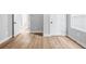 Spacious bedroom featuring luxury vinyl plank flooring, bright natural light, and neutral wall color at 515 Federal Se Ter, Atlanta, GA 30315