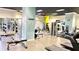 Fitness center with modern equipment, including weights and machines for a full-body workout at 195 14Th Ne St # 1507, Atlanta, GA 30309