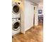 Convenient in-unit laundry setup with stacked washer and dryer at 195 14Th Ne St # 1507, Atlanta, GA 30309