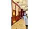 An elegant lobby area featuring elevator access, marble floors, and decorative lighting fixtures at 195 14Th Ne St # 1507, Atlanta, GA 30309