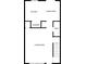 Floor plan of a home, showcasing the kitchen, dining area, living room, and laundry at 1797 Brookside Lay Cir, Norcross, GA 30093