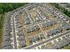 Overhead shot of new homes and streets in a quiet, sprawling neighborhood at 70 Clark Lake Ln, Grayson, GA 30017