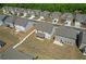 Aerial view of new homes in neighborhood at 70 Clark Lake Ln, Grayson, GA 30017