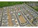 Houses surrounding a community swimming pool and amenity center at 70 Clark Lake Ln, Grayson, GA 30017