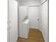 Functional laundry area with storage cabinets, and laundry machines at 3824 Vineyards Lake Nw Cir # U16, Kennesaw, GA 30144