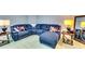 Living room boasts comfortable seating and stylish decor in a relaxing atmosphere at 6990 Annie Walk, Lithonia, GA 30038
