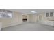 Finished basement featuring a pool table, and a convenient wet bar area at 1405 Wilmington Way, Grayson, GA 30017