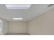 Basement with drop ceiling and recessed lighting at 1405 Wilmington Way, Grayson, GA 30017