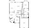 Layout of floor showing kitchen, living room, Gathering room, garage and bedrooms at 5724 Kendrick Ln, Cumming, GA 30041