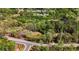 Sprawling 15.45 acre lot, highlighted by the estimated property lines and lush, mature trees at 285 Glen Ne Rd, Conyers, GA 30013