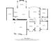 Main floor plan with living room, dining room, kitchen, Gathering room, breakfast nook, and garages at 322 Tupelo Tr Trl, Canton, GA 30114