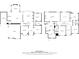 Floor plans showing the layout of the main floor and upstairs with living spaces and bedrooms at 322 Tupelo Tr Trl, Canton, GA 30114